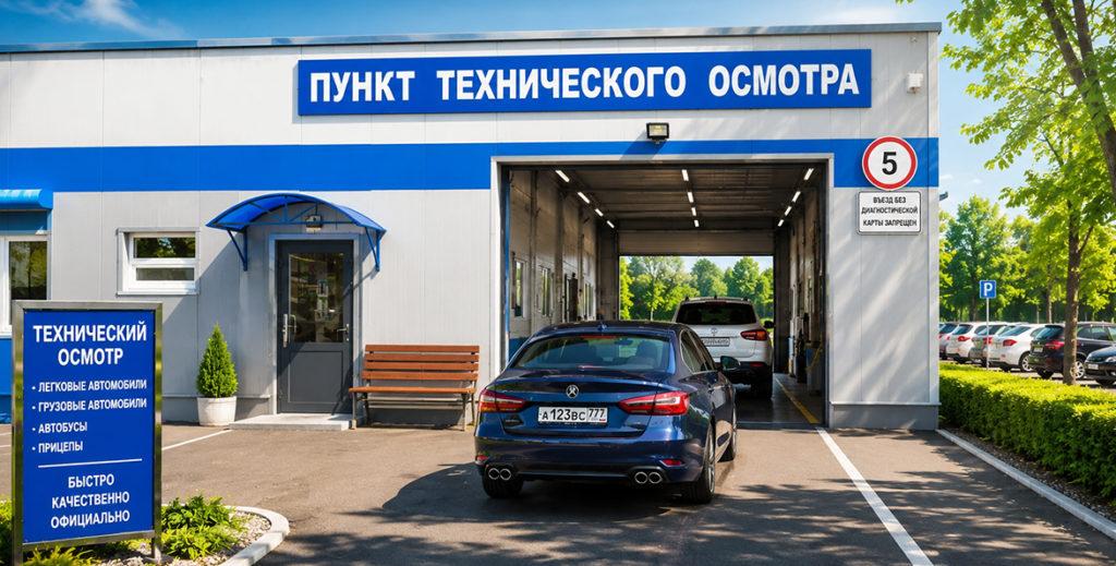 Продвижение пункта технического осмотра в небольшом городе